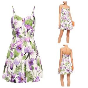 Alice + Alicia floral palm dress